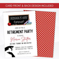 teacher retirement party invite school&